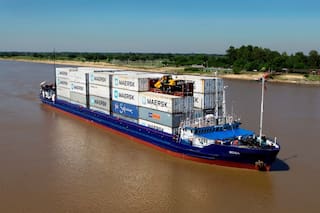 Delincuentes abordaron de noche un buque mercante en la Hidrovía