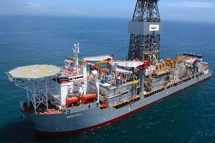 El buque de perforación Valaris bajó de Brasil y está operado por la empresa estatal de Noruega, Equinor, la principal productora de petróleo offshore (costa afuera) del Mar del Norte
