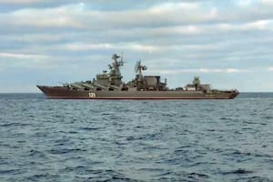 El buque insignia de la Marina de Rusia fue "seriamente dañado" por las fuerzas ucranianas