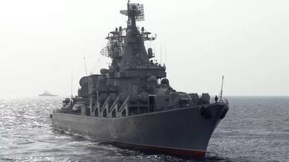 El buque ruso Moskva.
