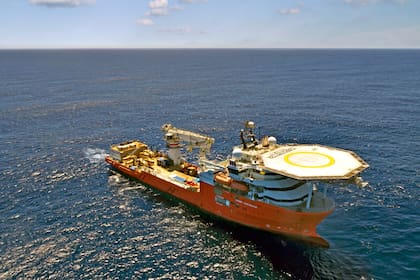 El buque Seabed Constructor, de la empresa Ocean Infinity llegará el jueves a Ciudad del Cabo