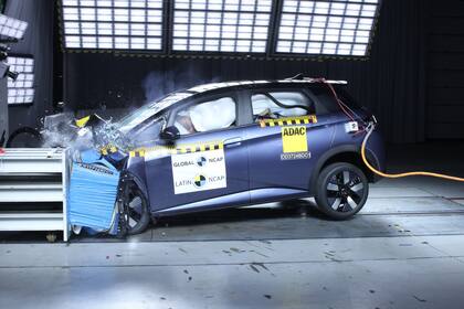 El BYD Dolphin en su variante Plus fue el primer auto chino en América Latina en lograr la puntuación más alta