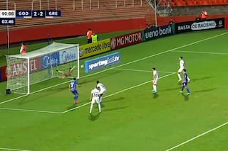 Gran reacción de Godoy Cruz ante Gremio por la Copa Sudamericana, pero... le faltó suerte a los 94