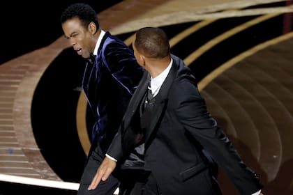 El cachetazo de Will Smith a Chris Rock, en plena ceremonia