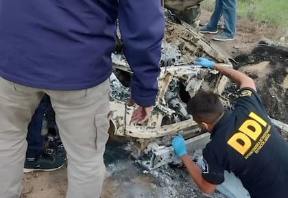 El cadáver de Diego Pablo Mendicoff fue hallado dentro de su camioneta quemada