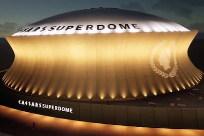 El Caesars Superdome es el estadio que albergó más ediciones del Super Bowl, con un total de siete (Foto: Archivo)