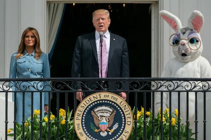 El calendario de la Semana Santa en la Casa Blanca comenzó el Domingo de Ramos, con la emisión de una proclamación presidencial de Pascua por parte de Trump (The White House)