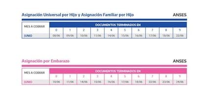 El calendario de pagos de Anses para junio 2021