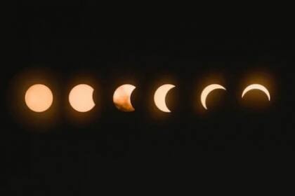 El calendario lunar muestra cuatro fases principales