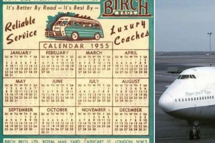 El calendario que, presuntamente, el piloto del vuelo 914 llevaba consigo