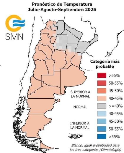 El calor en la segunda parte del 2025