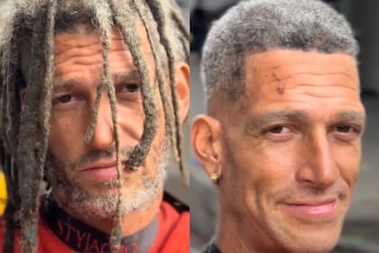 El cambio de apariencia fue fundamental para que su familia pueda reconocerlo