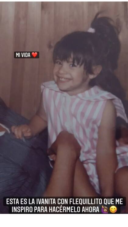 El cambio de look de Ivana Nadal está inspirado en su infancia