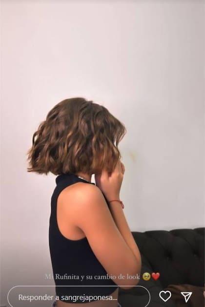 El cambio de look de Rufina, hija de la China Suárez y Nicolás Cabré