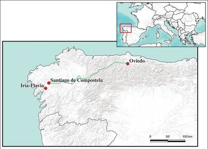 El camino de Santiago
