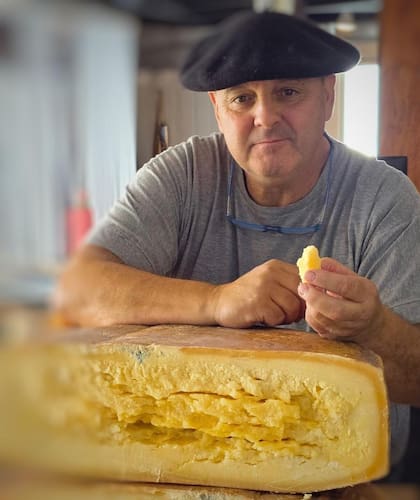 “El camino de los quesos lo descubrí por mi cuenta; soy autodidacta desde el minuto cero”, dice