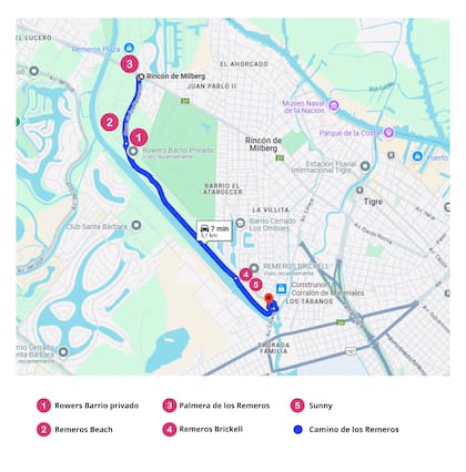 El Camino de los Remeros es un corredor de 5 kilómetros, donde cada vez más surgen proyectos inmobiliarios