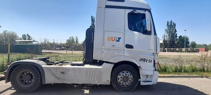 El camión, con matrícula chilena, quedó a disposición de la Justicia