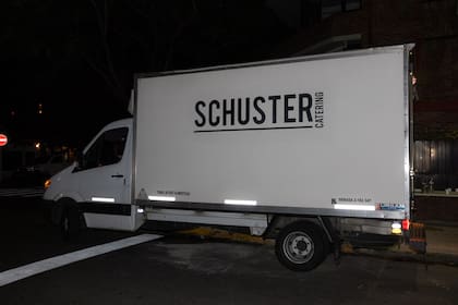 El camión del catering.