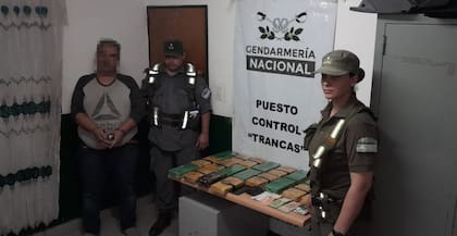 El camionero, detenido por transportar 21 kilos de cocaína, en Tucumán