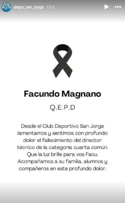 El camionero que murió este lunes tras un choque frontal contra un rodado de similares características fue despedido por el club donde era director técnico.