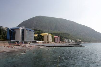 El campamento balneario Artek, en las costas del Mar Negro