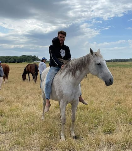 El Campeón de River es muy fanático de los caballos