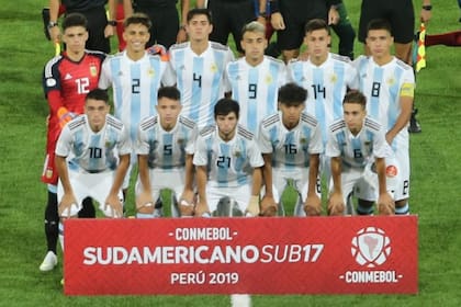 En 2019 la Argentina fue campeona del Sudamericano Sub 17 que se disputó en Perú