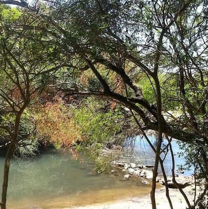 El camping la Cascadita de Dri es parte del Arroyo Yuqueri Chico