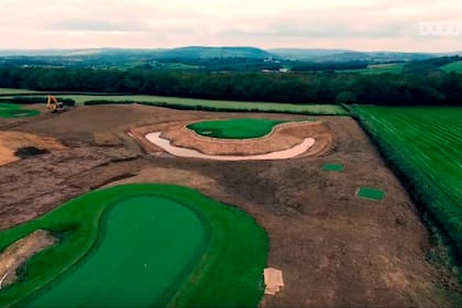El campo de golf de Gareth Bale