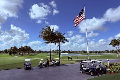 El campo de golf del Trump National Doral Miami.