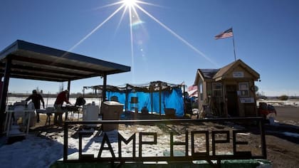 El Campo Esperanza, en Las Cruces, Nuevo México, puede ser una alternativa más benévola para los sin hogar, pero sigue siendo una solución temporal