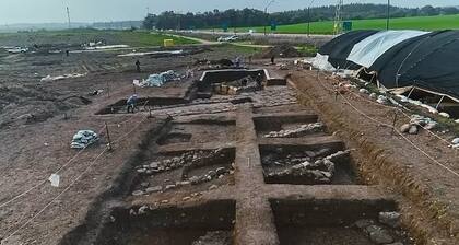 El campo militar albergó a 5000 soldados del Imperio Romano