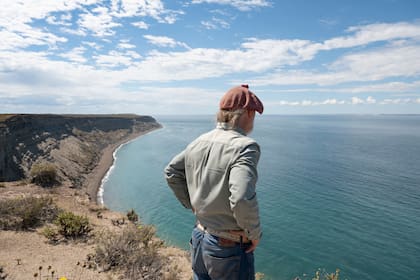 El campo tiene acantilados con vistas increíbles