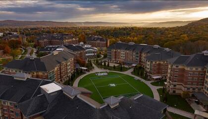 El campus de la Universidad de Binghamton