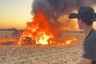 Prendió fuego una Ferrari para un video viral y ahora deberá enfrentar a la Justicia