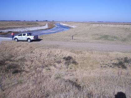 El canal La Horqueta forma parte de la obra que motivó las expropiaciones
