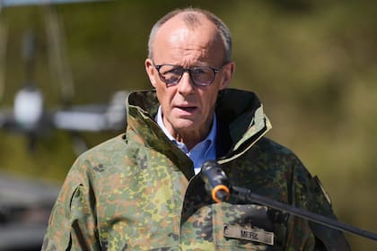 El canciller alemán, Friedrich Merz