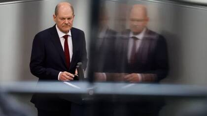 El canciller alemán, Olaf Scholz. 