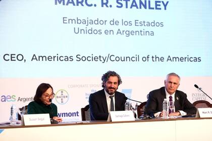El canciller Santiago Cafiero expuso esta semana en el Council de las Américas