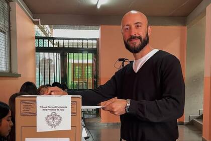 El candidato libertario en Jujuy, Kevin Ballesty