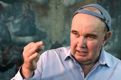 El candidato presidencial de Perú por el partido Renovación Popular, Rafael López Aliaga