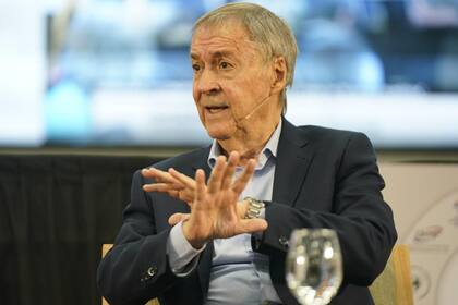 El candidato presidencial del espacio Hacemos por Nuestro País, Juan Schiaretti