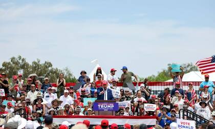 El candidato republicano se mostró furioso tras problemas técnicos con su Teleprompter