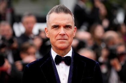 El cantante británico Robbie Williams tampoco quiso perderse el nuevo film de Martin Scorsese