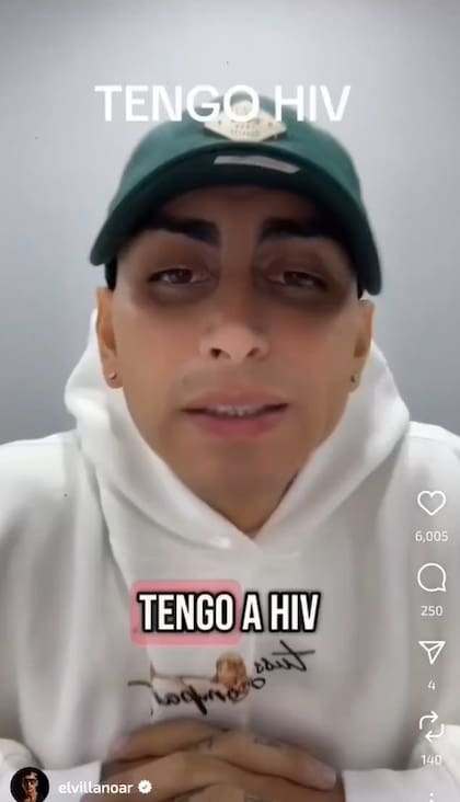 El cantante de cumbia se dio cuenta de que estaba enfermo cuando bajó de peso repentinamente, se sentía cansado y le dolía la panza