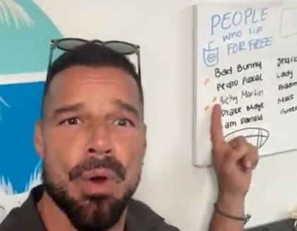 El cantante se tomó con humor la situación