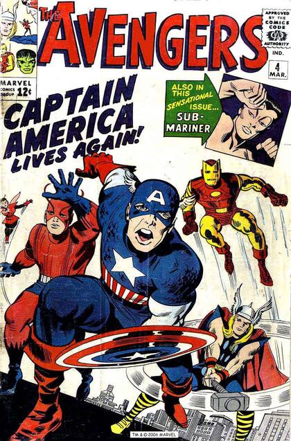 El Capitán América se suma a los Vengadores