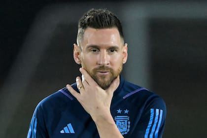 El capitán de la selección argentina, Lionel Messi
