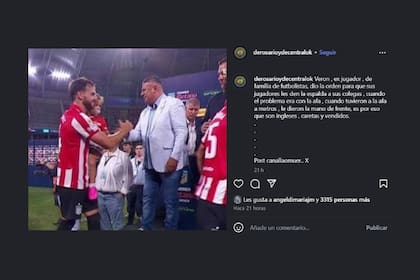 El capitán de Rosario Central, Ángel Di María, avivó la polémica por el espaldazo de Estudiantes de La Plata al canalla en protesta por el titulo que les entregó la AFA.